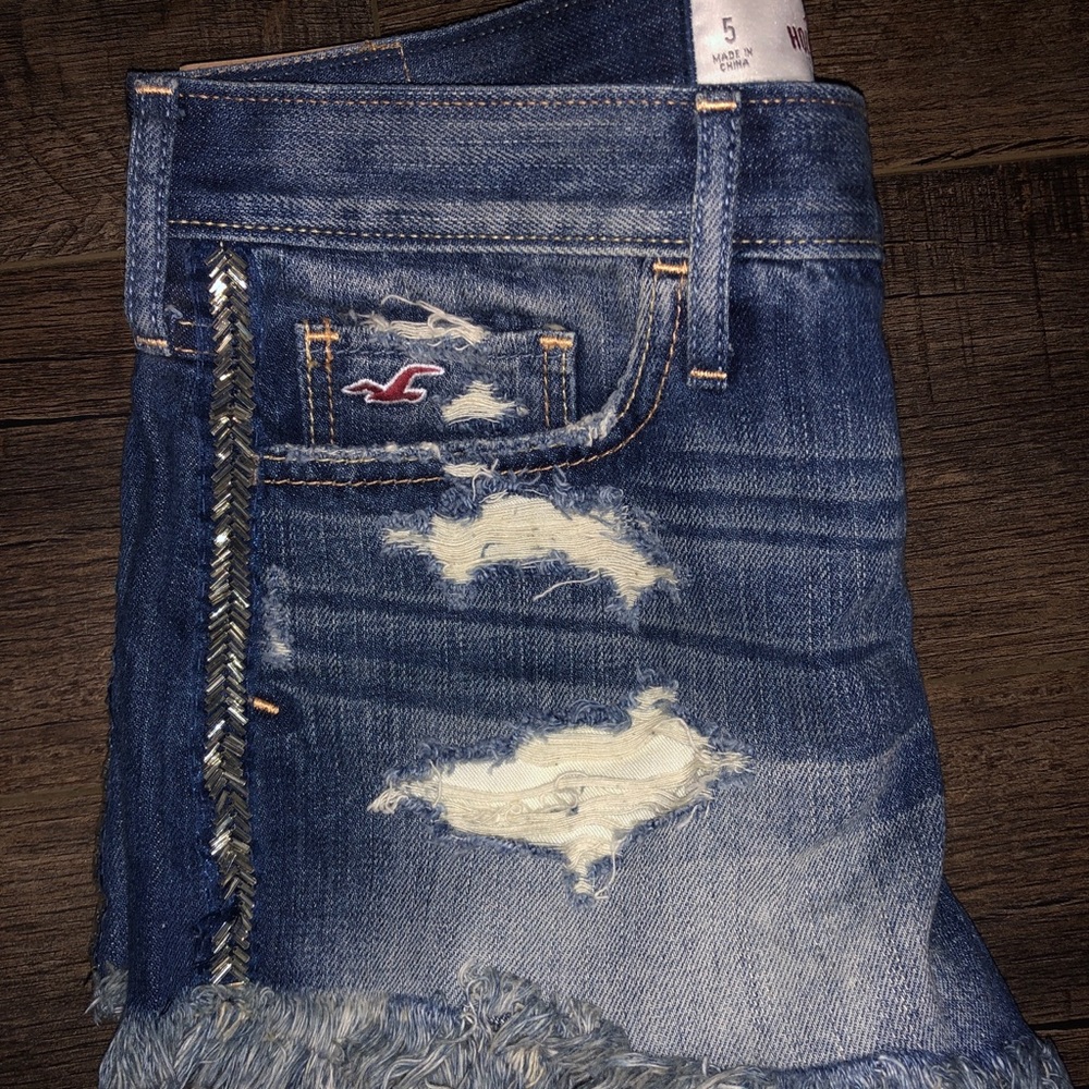 Fringe bottom shorts